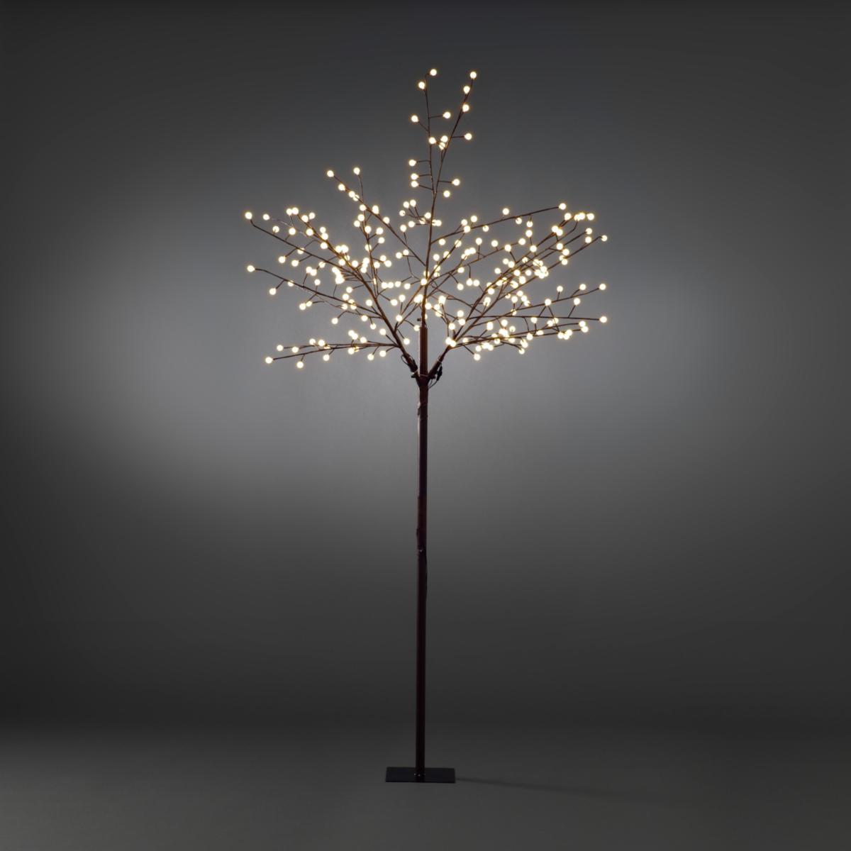 Tree - Träd brunt 250 cm varmvit LED