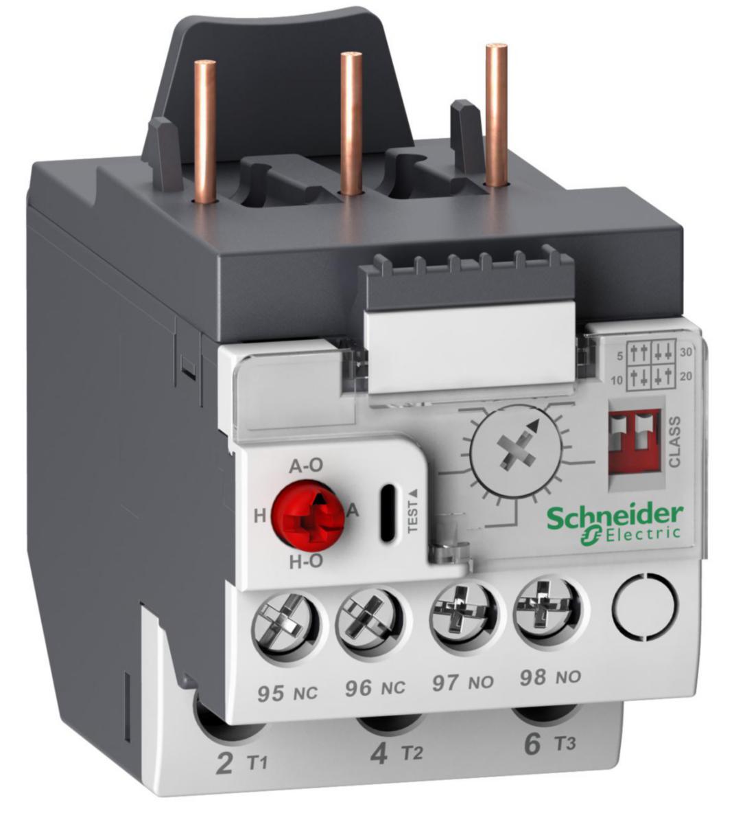 Överlastrelä LR9D - ÖVERLASTRELÄ ELEKTR 0.1-0.5A LR9D01