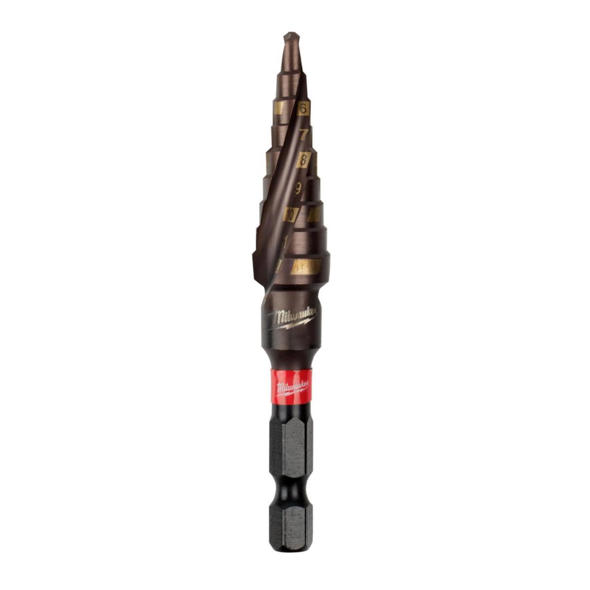 Stegborr Milwaukee Shockwave Impact Duty - STEGBORR MILWAUKEE SHW 4-12MM - 1MM STEG