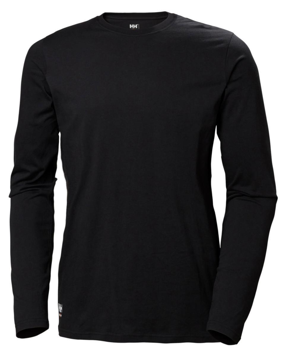 T-shirt Helly Hansen Manchester 79159 Dam - T-SHIRT HH 79159-990 SVART MANCHESTER LÄ STL XS