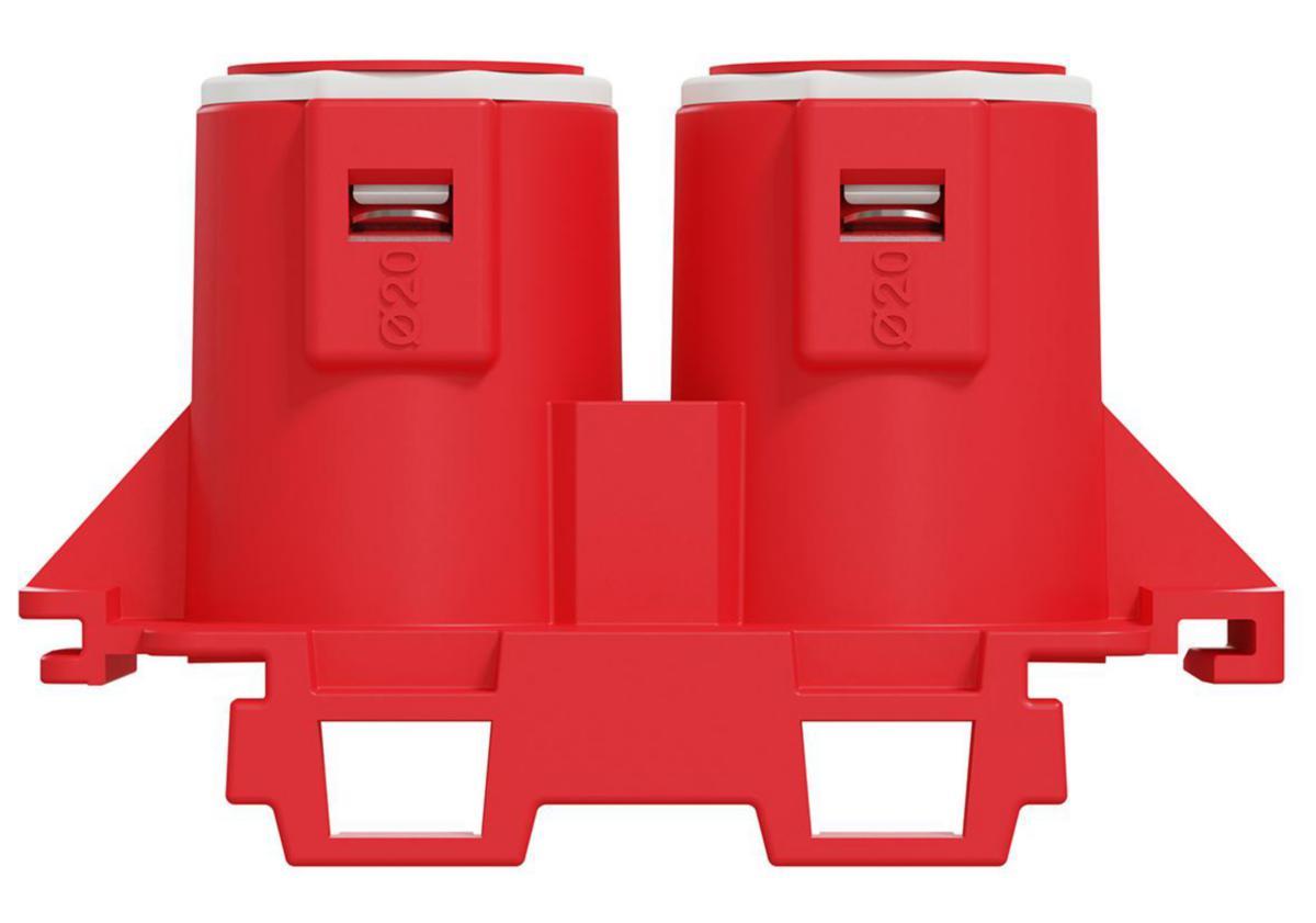 Sockets for Flexi+ connection boxes - FLEXI. DOUBLE RIGID 16/20 STUB EKO07427