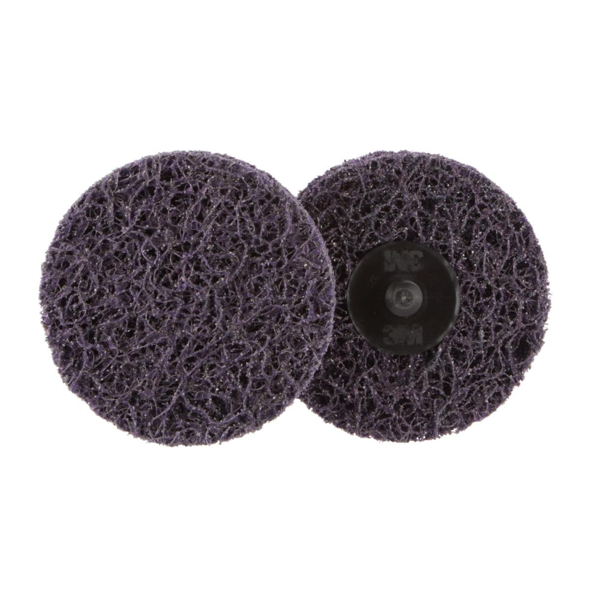 Grovrengöringsrondell 3M Scotch-Brite XT Pro S XCRS - GROVRENGÖRARE SCOTCH-BRITE ROLOC LILA S-XCRS 76.2 MM