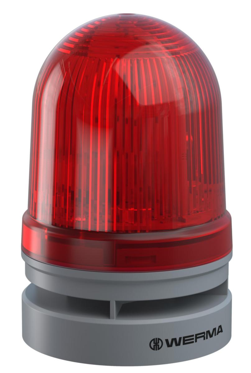 Varningsljus EvoSignal Midi - VARNING LJUD/LJUS 230V RÖD 461.120.60