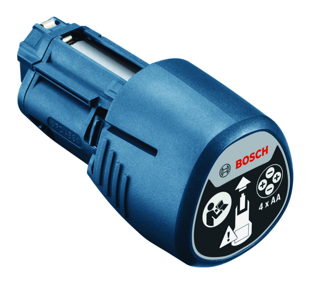 Batteriadapter Bosch 12 V - BATTERIADAPTER BOSCH 12 VOLT 4XAA ALKALINE