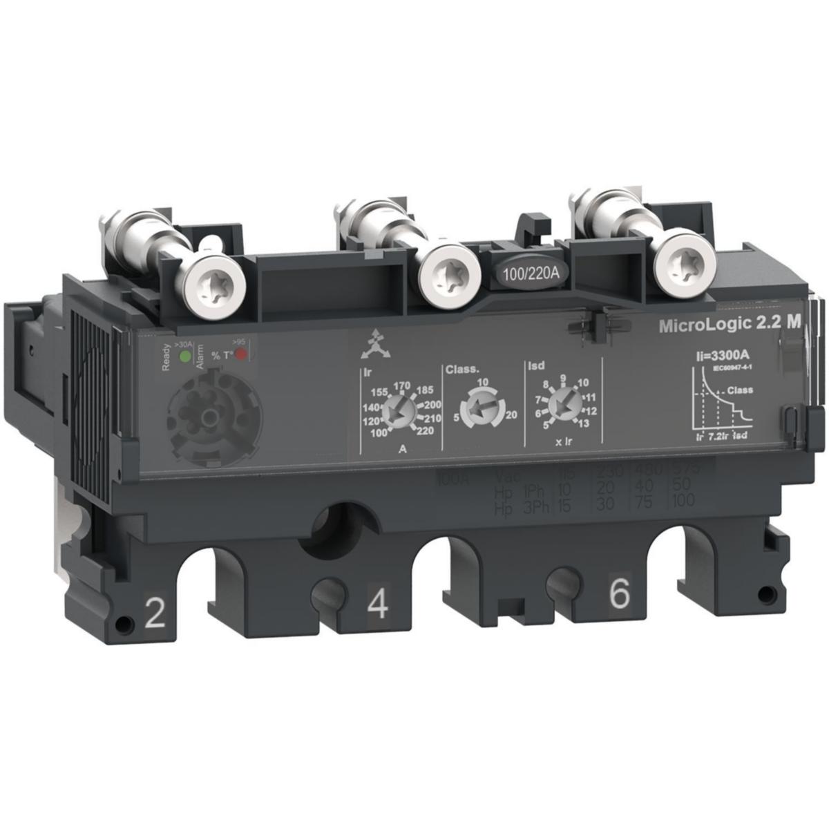 Skydd MicroLogic 2.2 M - SKYDD 3P3D MICROL 2.2 M 50A C1032M050