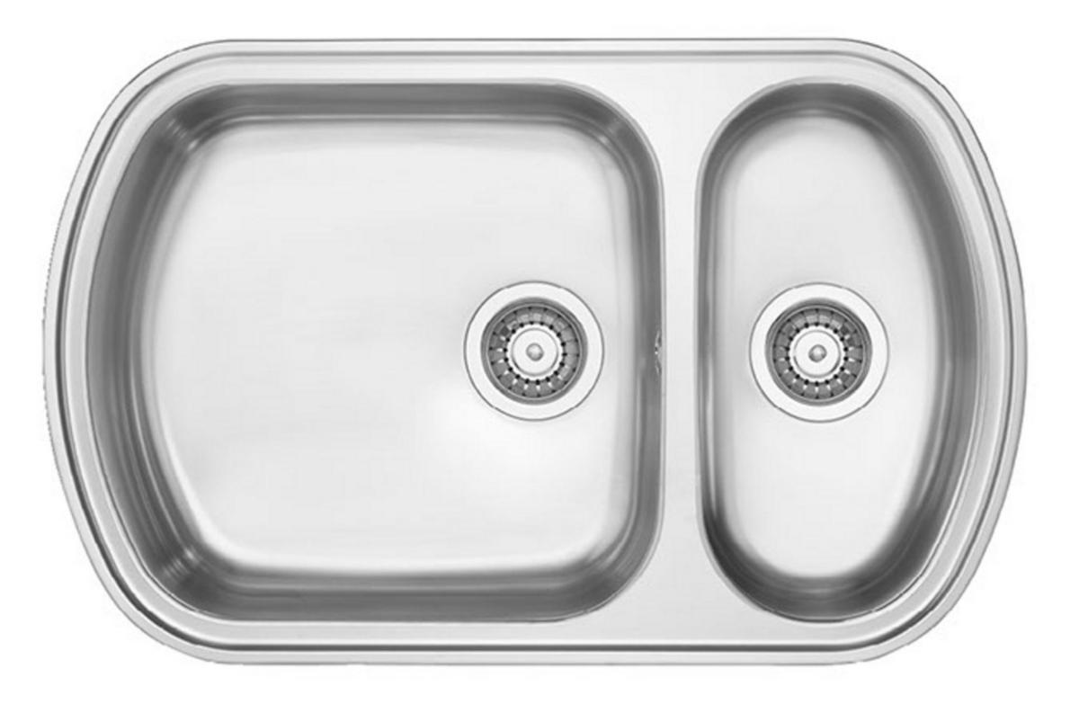 Diskbänk C15-770, Contura steel - CONTURA C15-770 KU DISKBÄNK MED KORGVENTIL