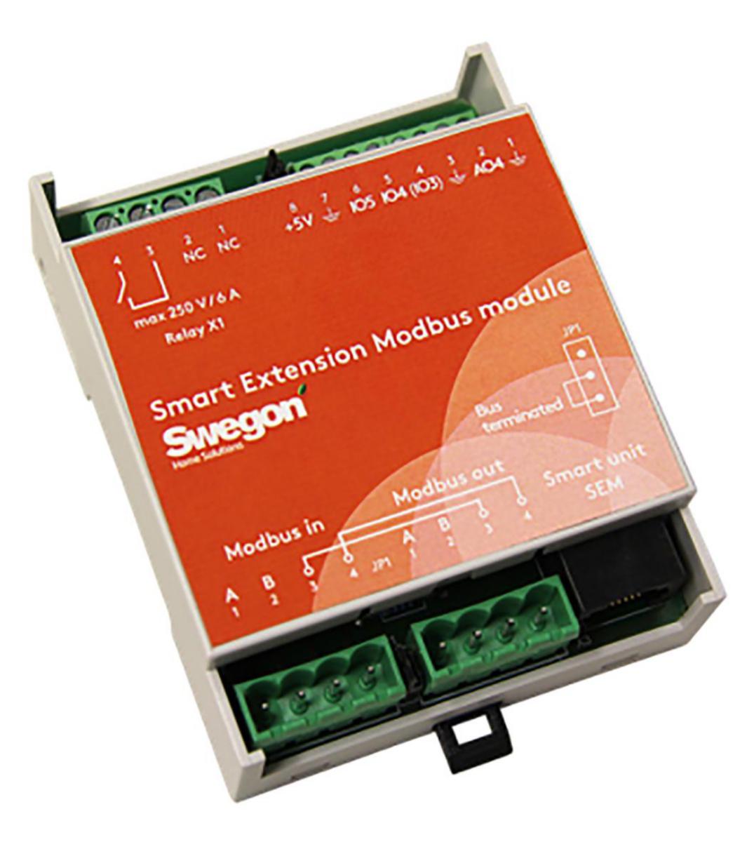 MODBUS SMART, Swegon - MODBUS SMART AGGREGAT SEM SWEGON