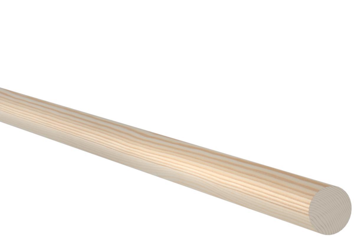 Rundstav Furu 33MM Obehandlad - ROUND ROD UNTREATED 33 MM L:2500 MM