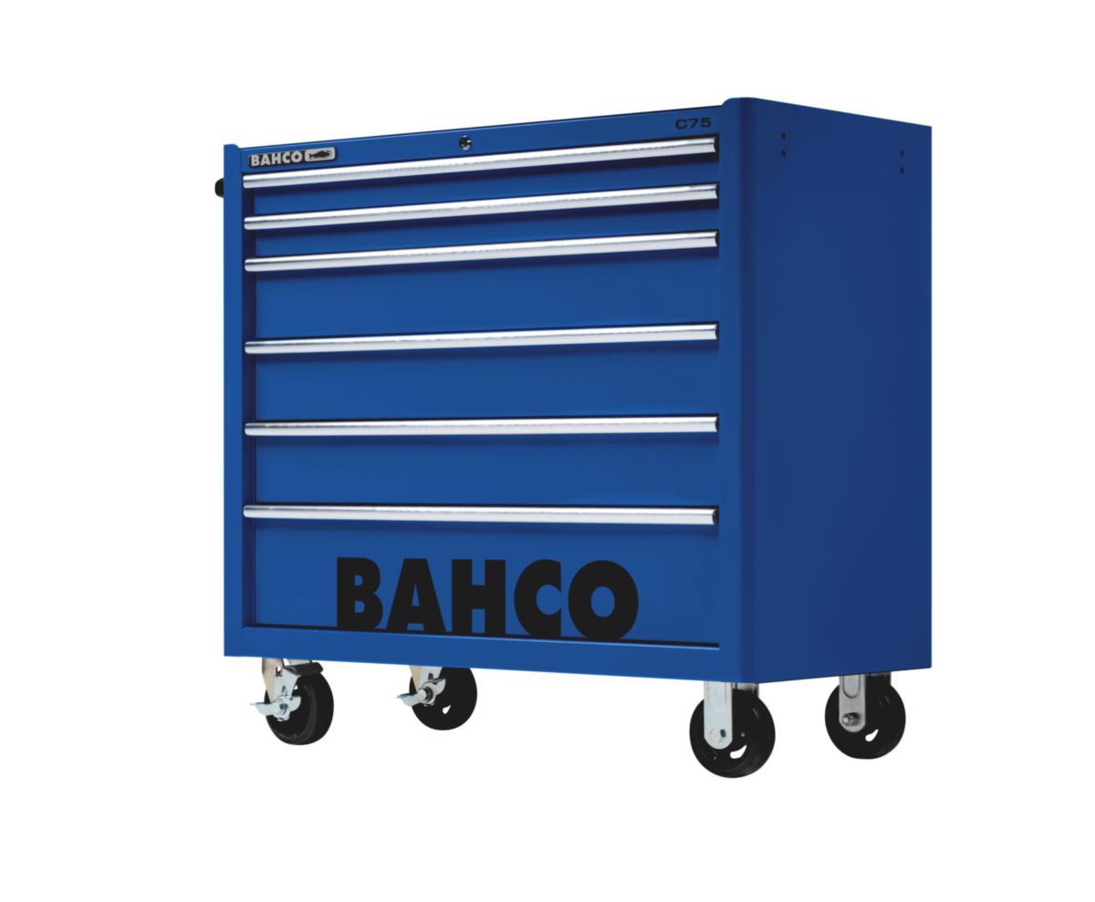 Verktygsvagn Bahco XL6 Classic C75 - VERKTYGSVAGN XL6 BLÅ 40"