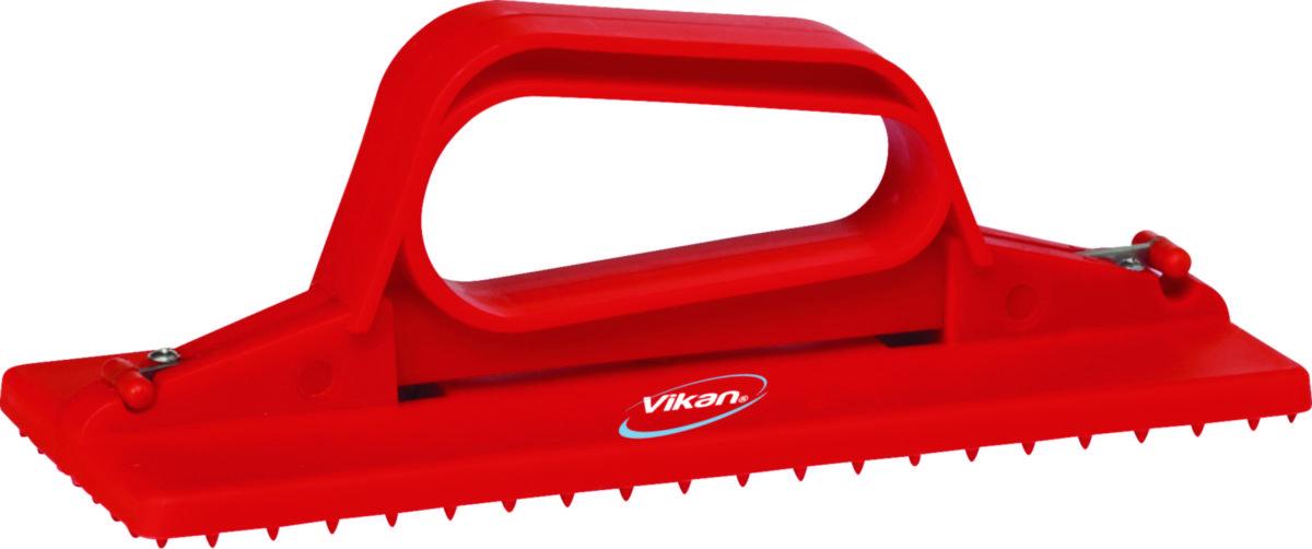 Hållare vikan för skurnylon handmodell 235mm röd - hållar...