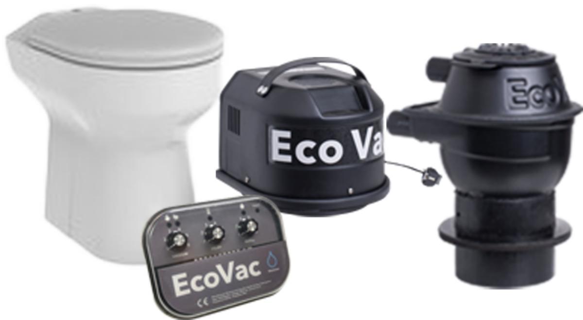 Toalettpaket EcoVac Extend, Wostman - WOSTMAN TOALETTPAKET ECOVAC EXTEND PAKET