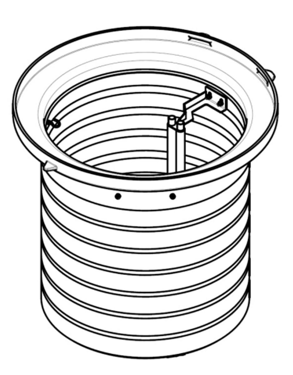 Förlängningsenhet 750mm till Compit pumpstation, Flygt - COMPIT 901P FÖRLÄNGNINGSENHET FLYGT