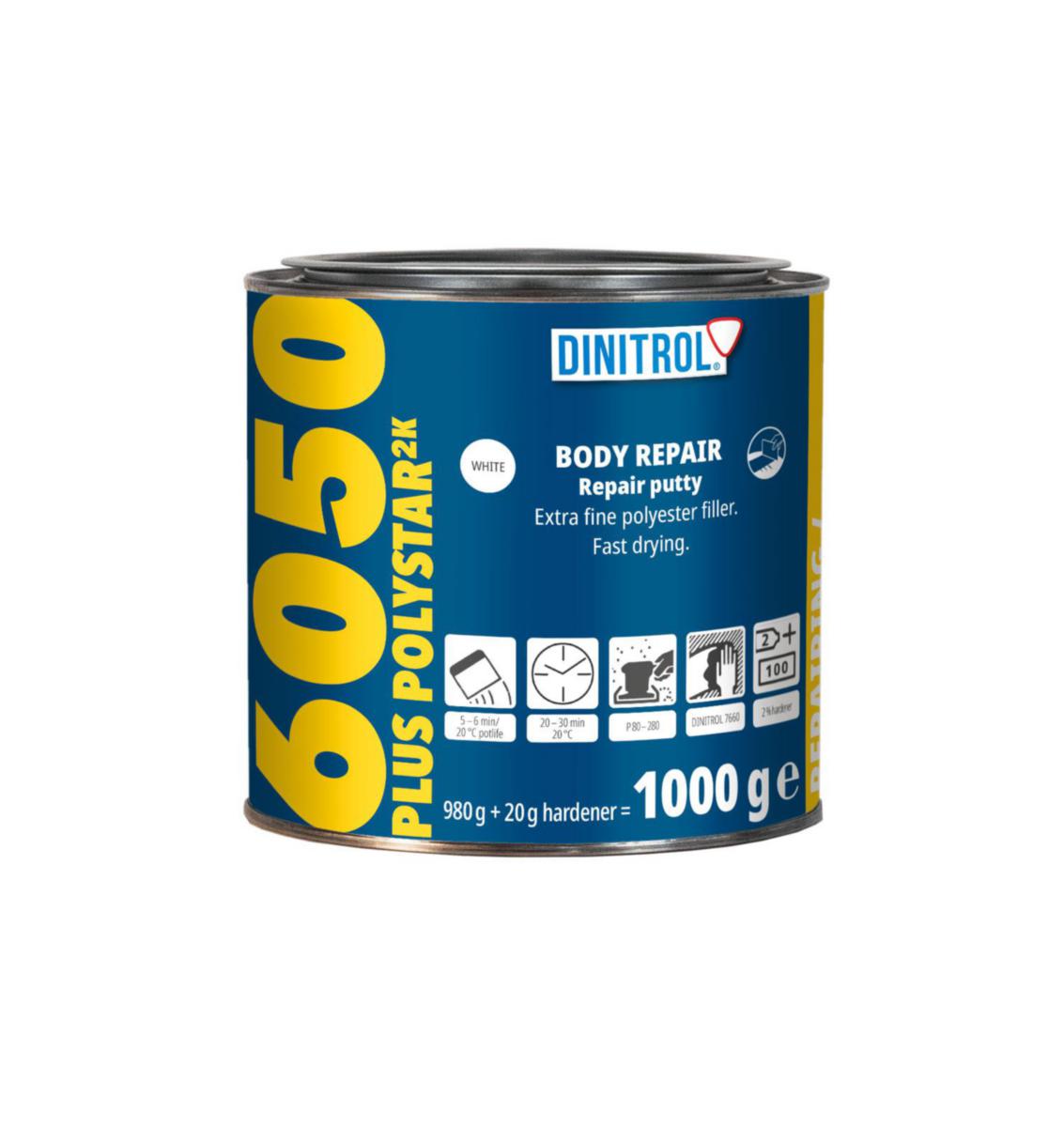 Universalspackel DINITROL 6050 Plus - UNIVERSALSPACKEL DINITROL 6050 PLUS BURK 2 KG