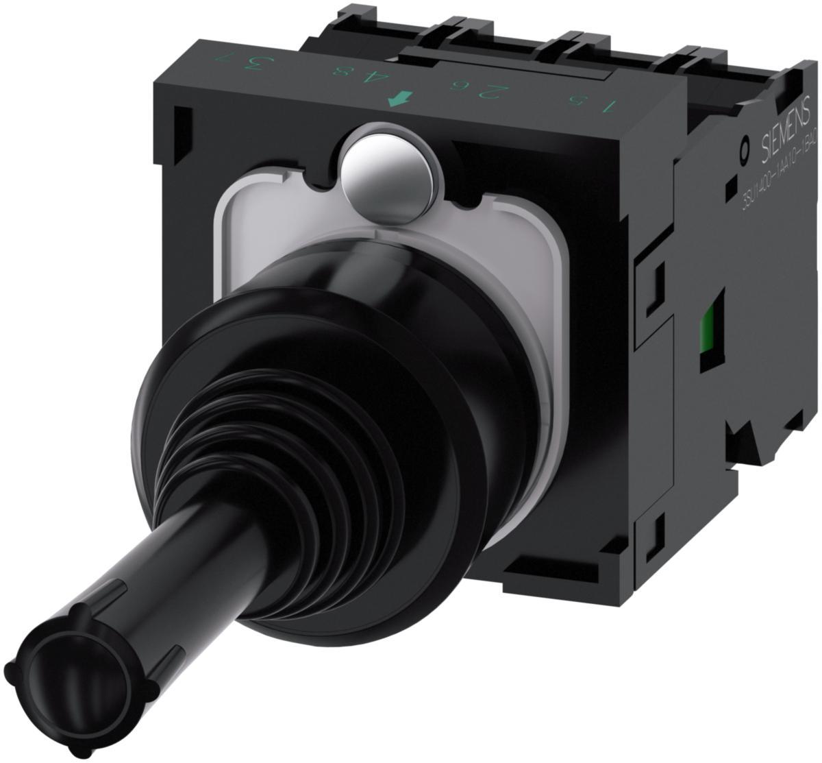 Joystick 3SU11 övriga - JOYSTICK 4-LÄGE 4NO SVART 3SU1100-7AF10-1QA0