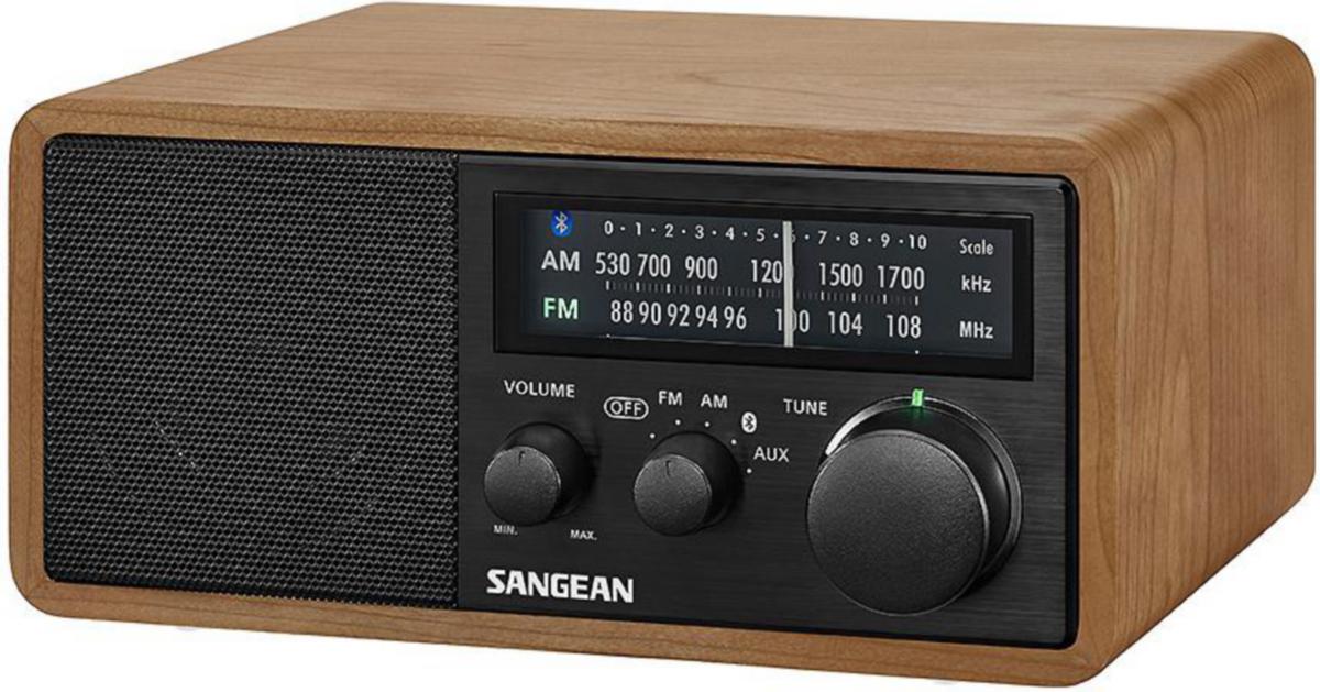 Radio, Bluetooth, WR11 BT+ - SANGEAN TRÄRADIO MED BLUETOOTH 