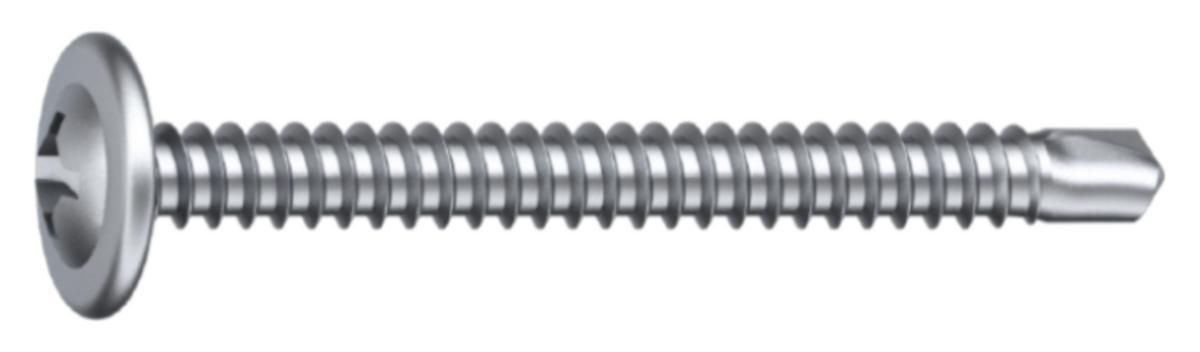 Mounting screw drill tip outside C4 - SCREW 4.2X19 BSP UTV-C4 PH 2 FÖR STELL STUD 500/FP