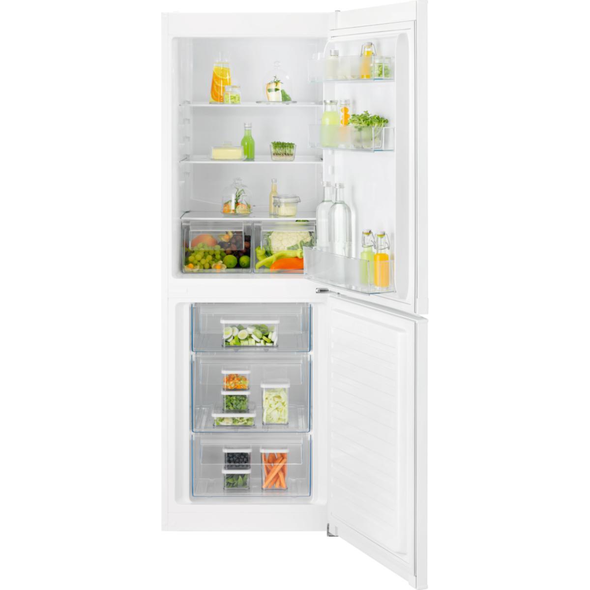 Kyl/frys, 175 cm, integrerat handtag, ColdSense - KYL/FRYS LNT3LE3W1R 175 CM VIT HÖGER ELECTROLUX