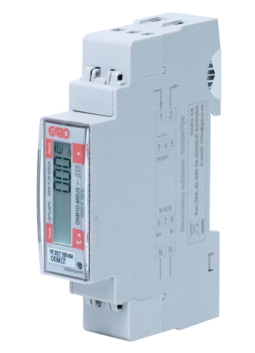 Elmätare GNM enfas - ENERGIMÄTARE 1F MBUS GNM1D-MBUS