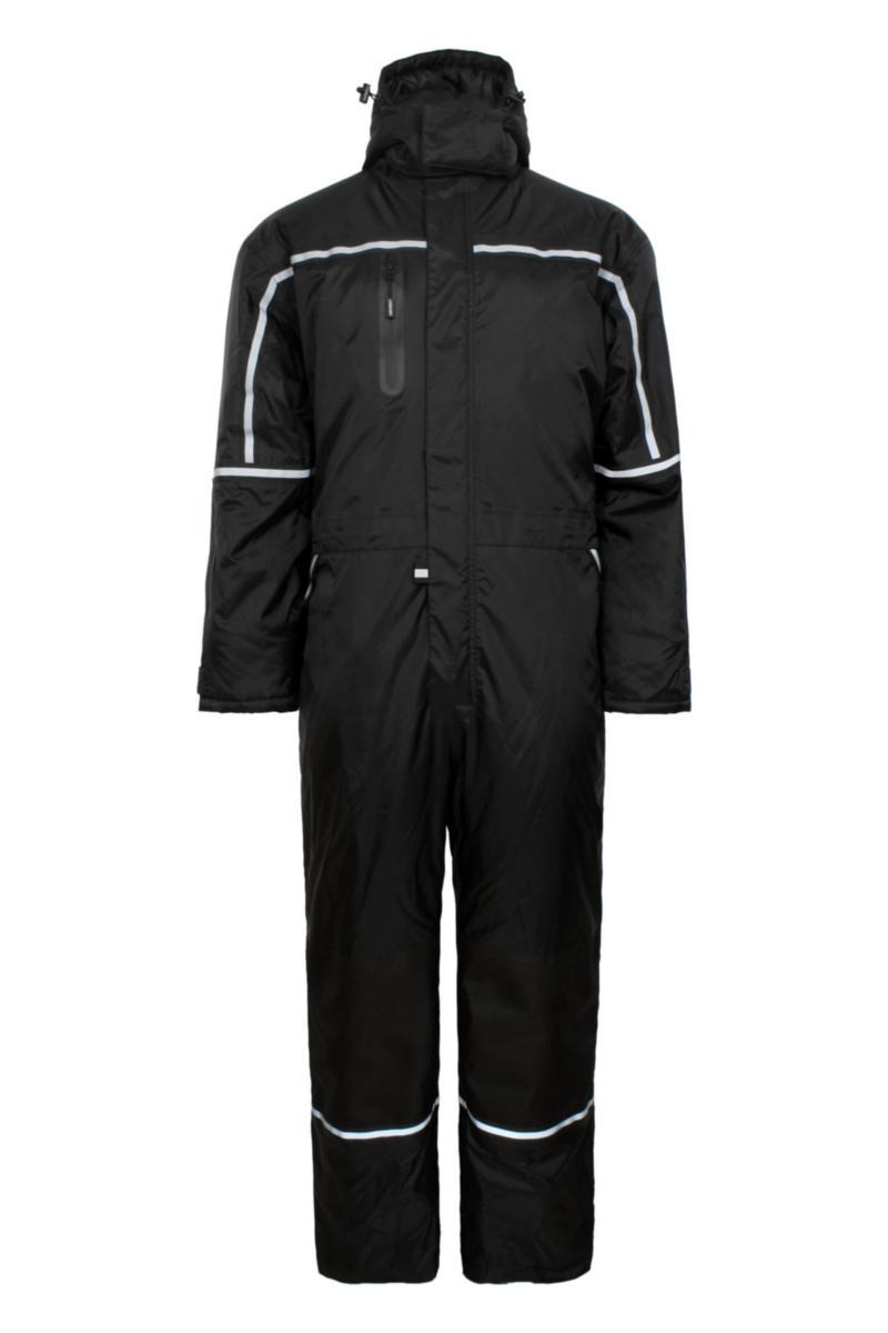 Vinteroverall Lyngsö LR7033 - VINTEROVERALL LYNGSOE LR7033 POLYESTER/NYLON SVART STL 5XL