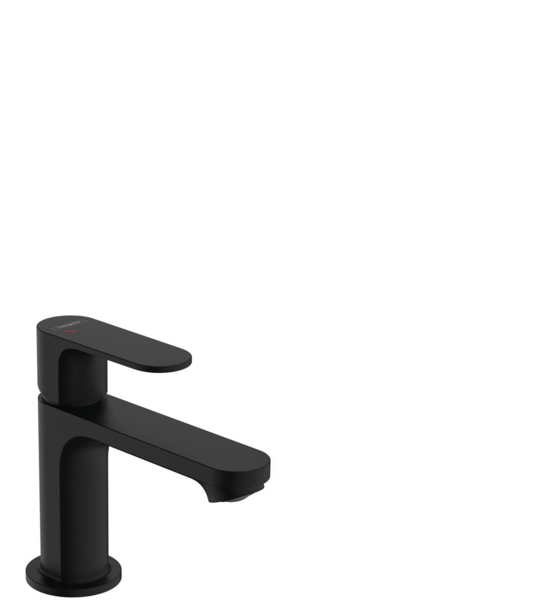 Tvättställsblandare Rebris S 80, Hansgrohe - HANSGROHE TVÄTTSTÄLLSBLANDARE REBRIS S 80 MATT SVART