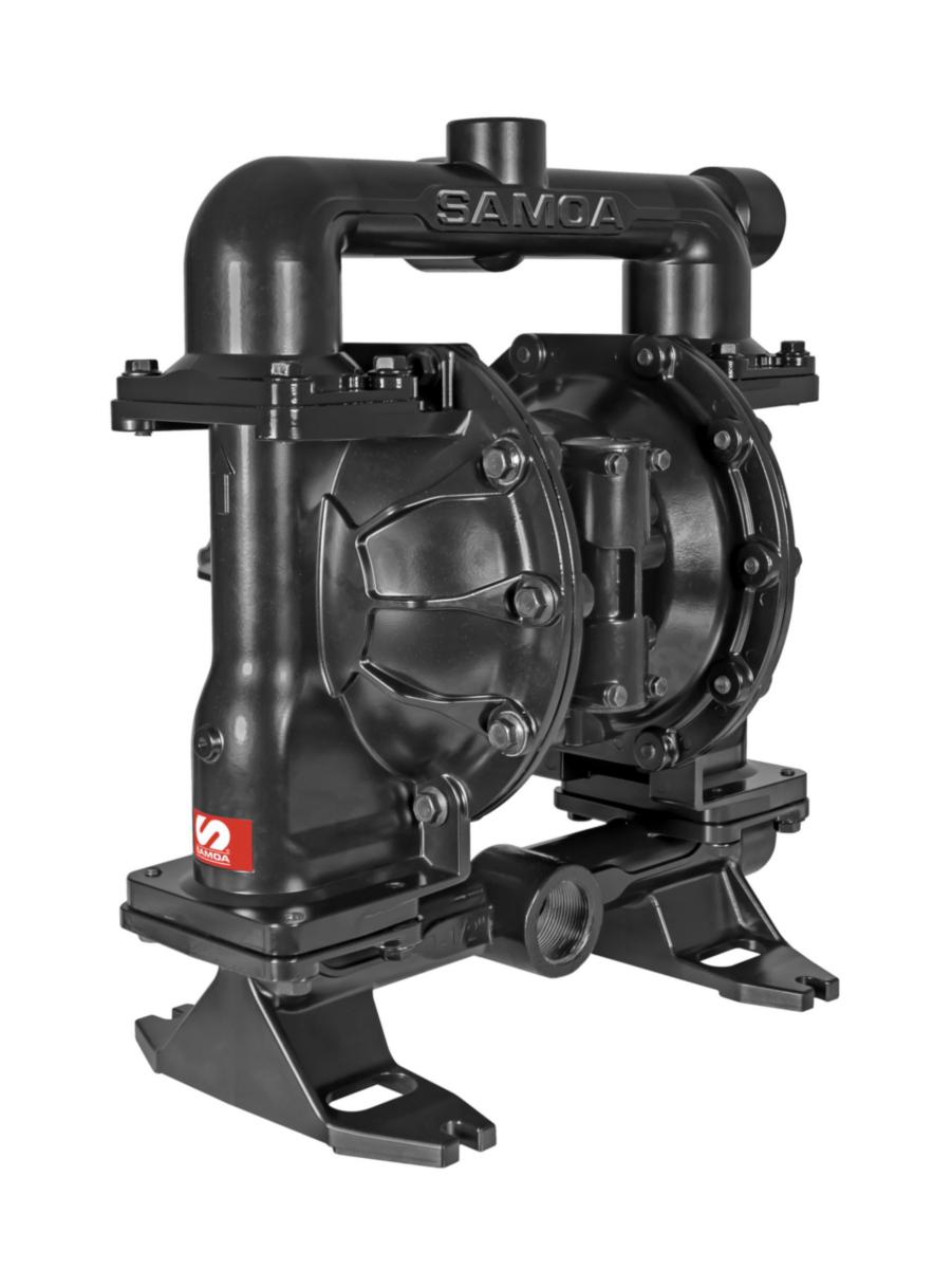Samoa Membranpump Pivot UP15 1-1/2" Metall 475 l/min - SAMOA MEMBRANPUMP UP15A-BAC-ATZ