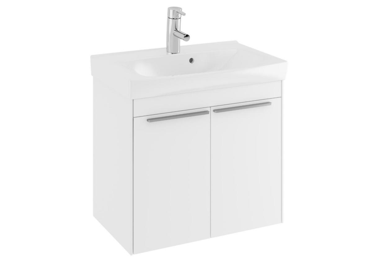 Möbelpaket SDSPMP Compact V, Ifö Sense - IFÖ SENSE MÖBELPKT SDSPMP60C VIT M. DÖRRAR, SPIRA TS 47384