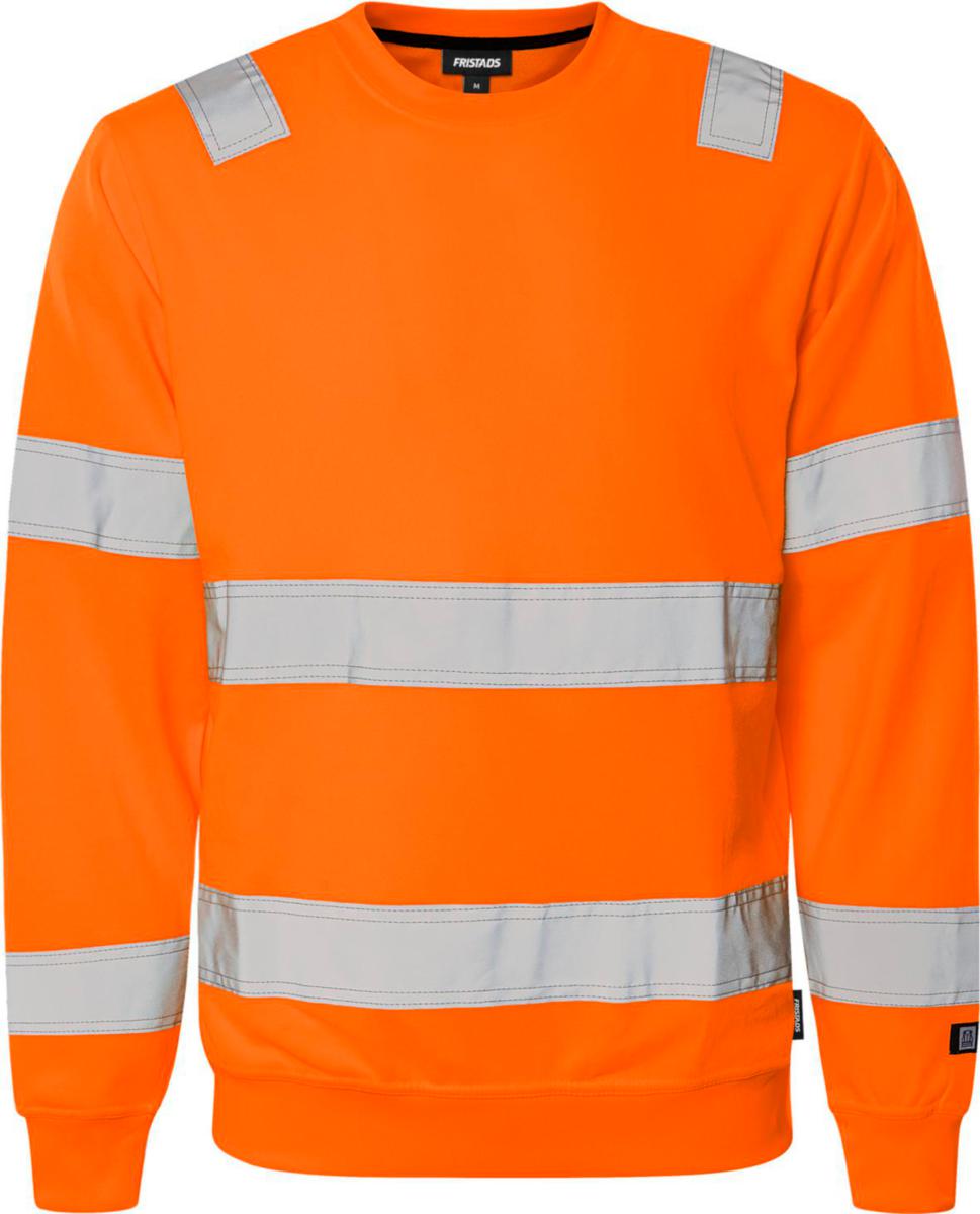 Tröja Fristads 7446 SHV - TRÖJA FK 7446 SHV RUNDHALS RUND HALS VARSEL KL 3 STL L