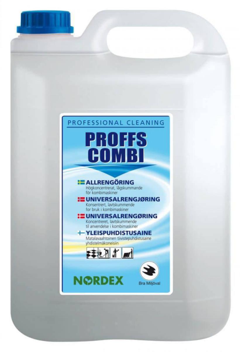 Rengöring Nordex Proffs Combi - RENGÖRING ALLRENT PROFFS COMBI NORDEX 5 L BRA MILJÖVAL