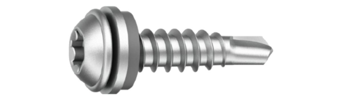 Screw ejot 4.8x19 - SCREW EJOT 4.8X19 WHITE 9010 UTV-C3 (250 ST)