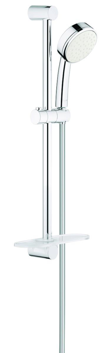 Duschset NTempCosmop 100 I set.m.stång, Grohe - GROHE NTEMPCOSMOP 100 I SET M.STÅNG 600 TKOPP