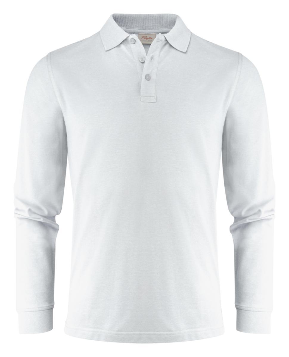 Piqué Shirt Harvest Surf Pro - Polo White S Printer Surf Pro LS