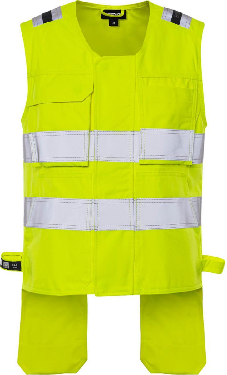 Väst Fristads 5075 ATHS - VÄST FK ATHS 5075 GUL FLAM- VARSEL STL XXL