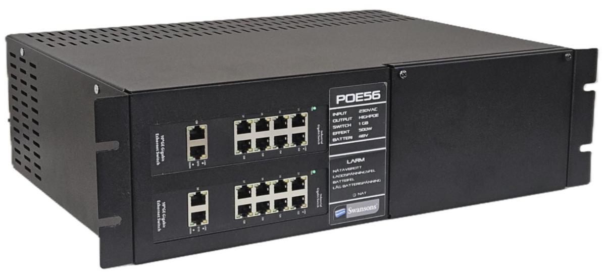 PoE-Switch 16 portar rack - POE-SWITCH 16 PORTAR RACK C531