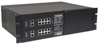 PoE-Switch 16 portar rack