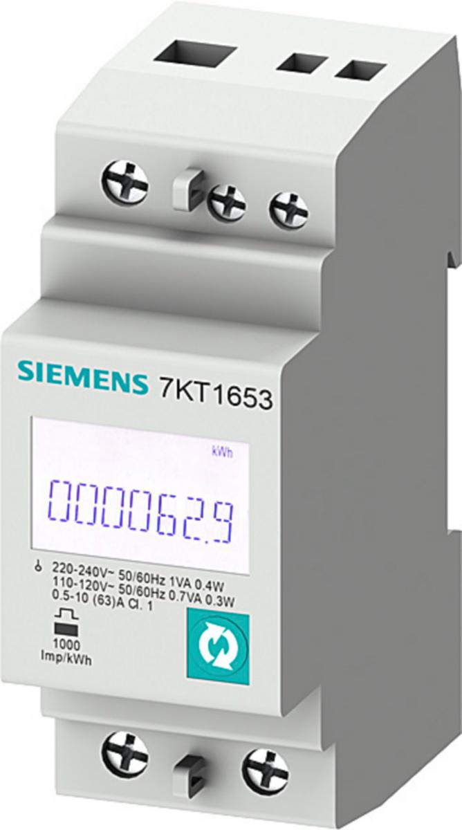 Elmätare PAC1600 - ELMÄTARE PAC1600 1-FAS 63A MID 7KT1653