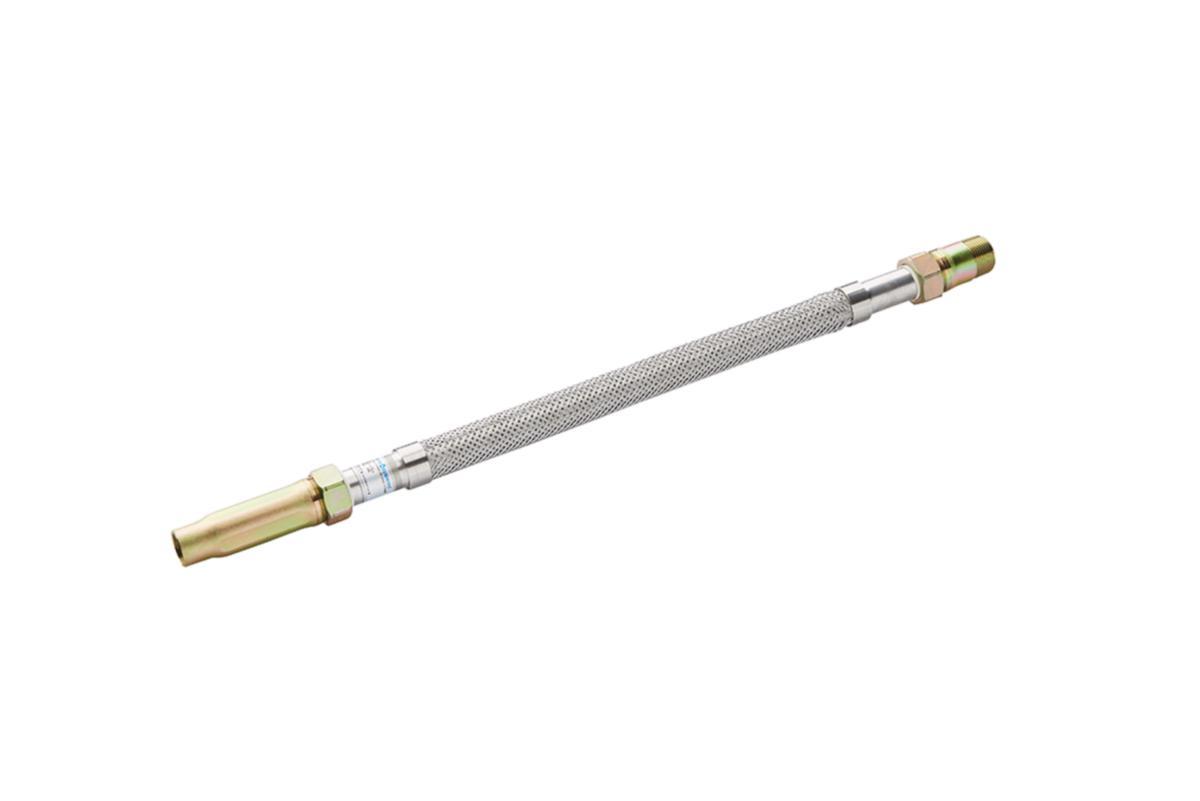 Sprinkler hose braided RFR UL/FM/SBSC incl. brackets and braces in packs of 10, a-collection - Braided flex sprinkler hose SIZE 700MM DN15