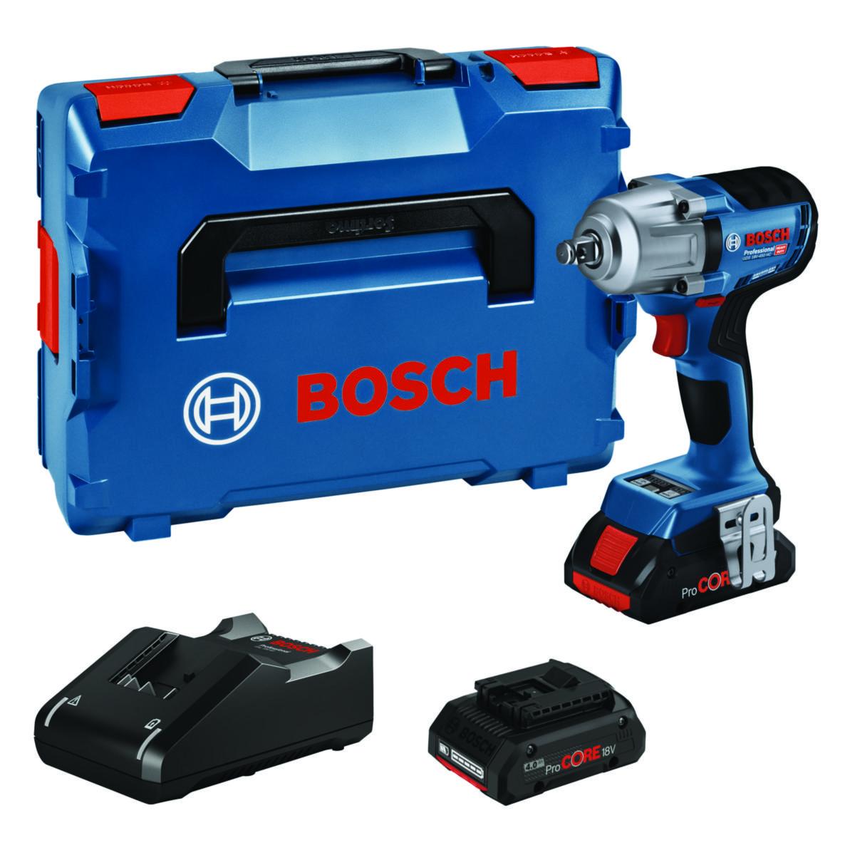 Mutterdragare Bosch GDS 18V-450 HC ProCORE - MUTTERDR. BOSCH GDS 18V-450 2X4,0AH PROCORE