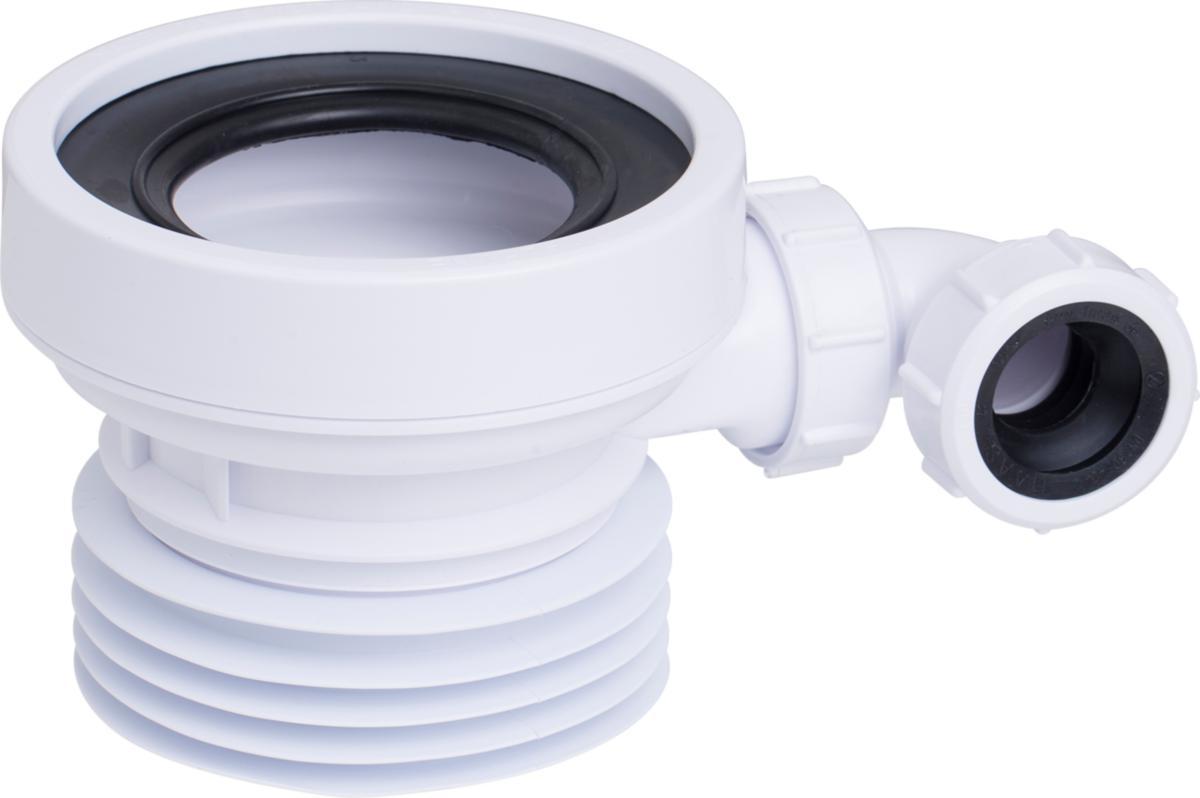Wc-stos med gumminippel, Wostman - WOSTMAN WC-STOS TILL ECOFLUSH WC. MED INL.FÖR URINSLANG