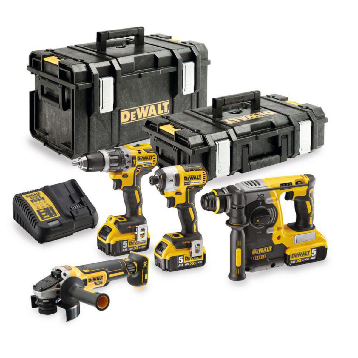 Combo Kit DEWALT DCK422P3 - KIT 4 MACHINES DEWALT DCK422P3 18V. BRUSHLESS. 3X5.0AH