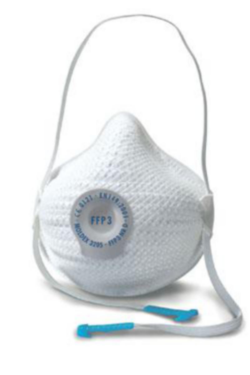 Filtrerande halvmask Moldex Air P3 - FILTRERANDE HALVMASK MOLDEX 320501 FFP3DNR AIR VENTIL M/L