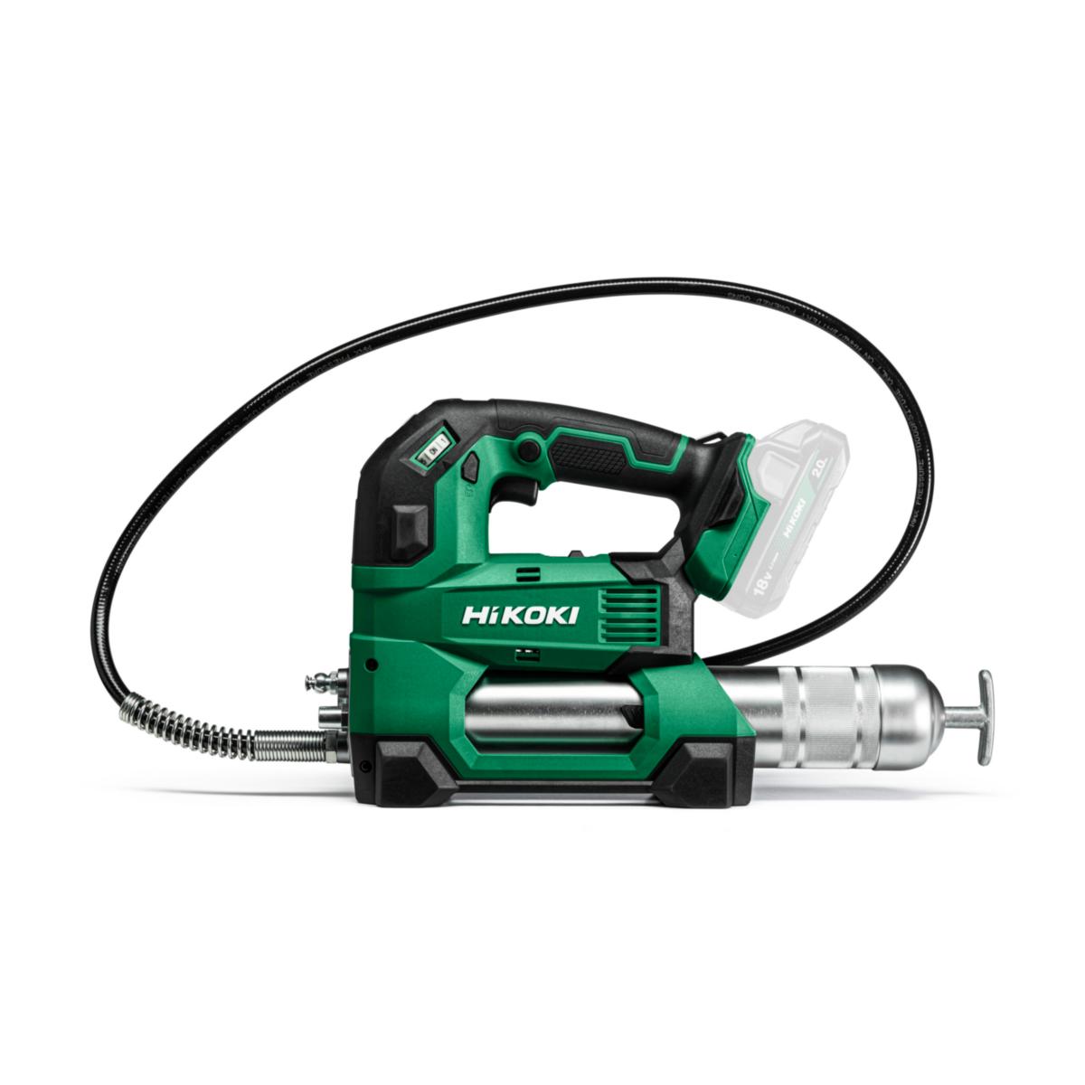 Grease Gun HiKOKI AL18DA SOLO - GREASE GUN HIKOKI AL18DA 18V 400GR 414/690BAR SOLO
