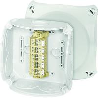 Junction boxes Enycase DK Cu/Al with terminal grey, Hensel