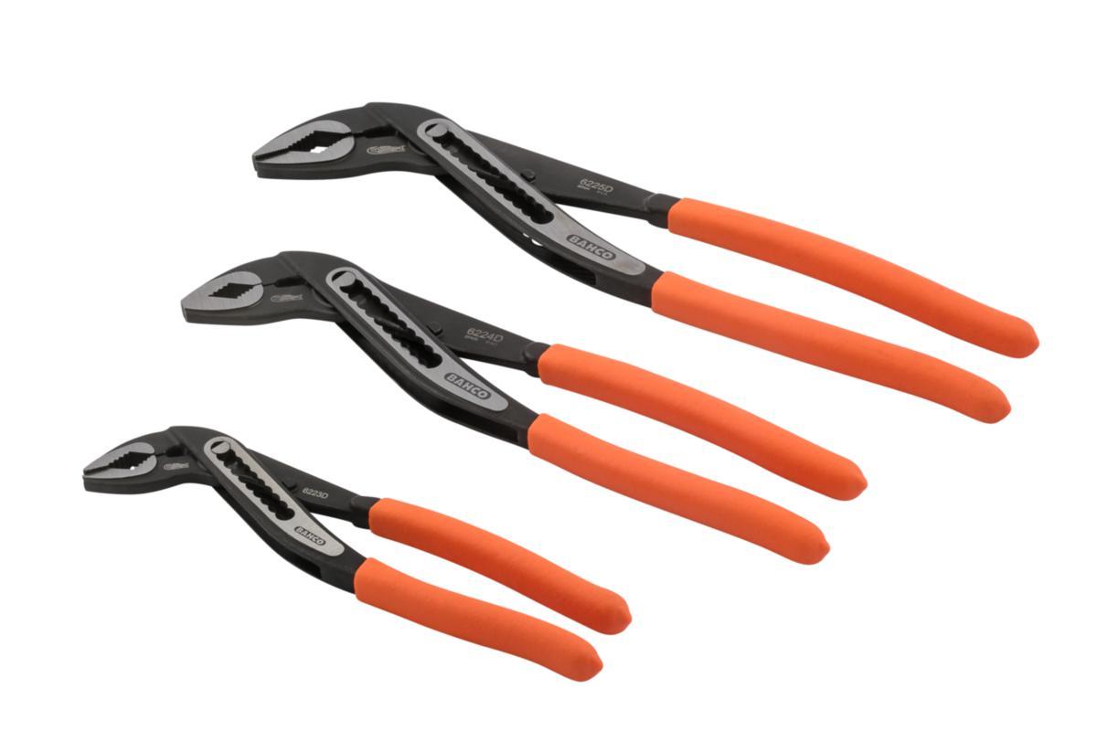 Polygripsats Bahco 622 3-pack - POLYGRIPSATS BAHCO 622-3P 6223D-6224D-6225D