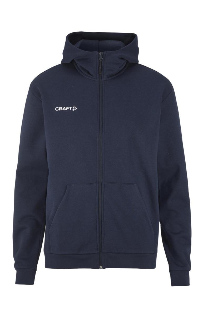 Huvtröja Craft 1915295 - HUVTRÖJA CRAFT 1915295 HEL-ZIP MARIN STL 3XL