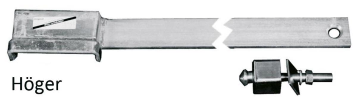 Containerbom - LÅSBOM CONT 50MM DISTANS 700MM HÖGER