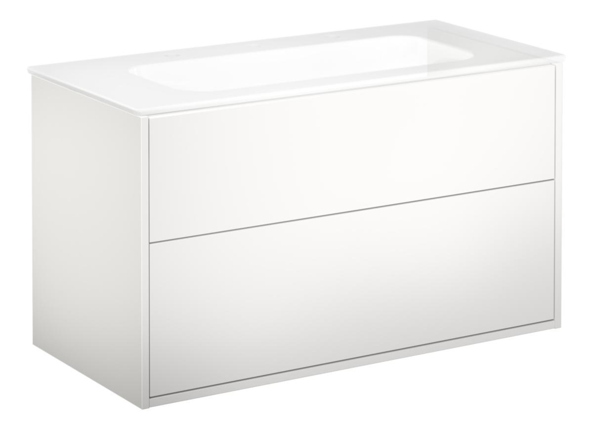 Gbg Artic kommodskåp 100cm - GBG ARTIC KOMMODSKÅP 100CM VIT, EXKL.TVÄTTSTÄLL
