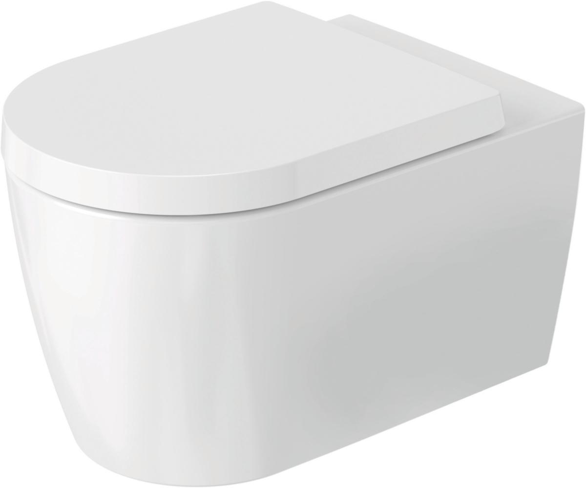 WC-skål Me BY Starck Hero, Duravit - DURAVIT WC-SKÅL ME BY STARCK HERO, VIT HÖGBLANK