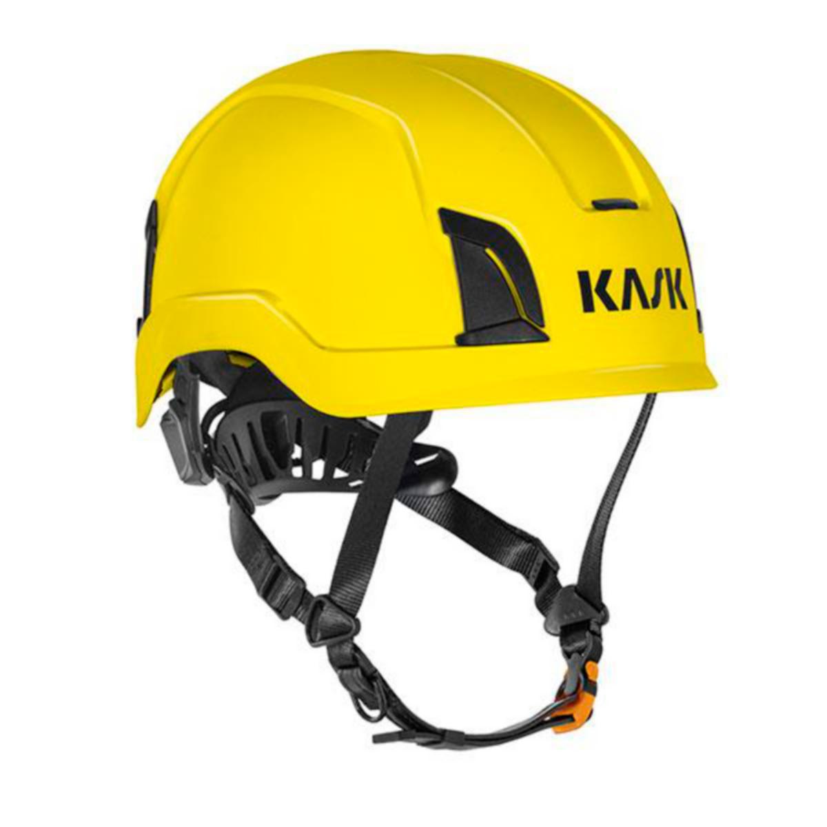 Skyddshjälm KASK Zenith X - SKYDDSHJÄLM KASK ZENITH X LÅNG HAKREM OVENT GUL