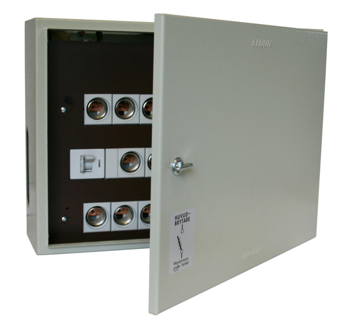 Gruppcentraler med huvudbrytare HPK - CENTRAL HGBH17-80