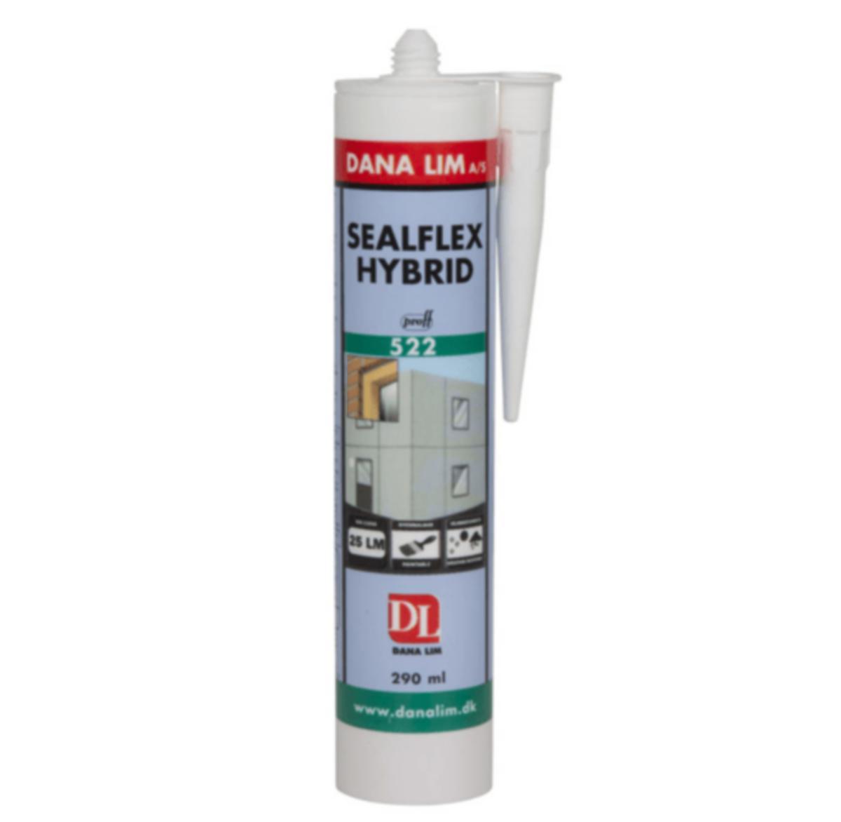 Fogmassa Dana 522 Sealflex MS Byggfog - FOGMASSA DANA MS BYGGFOG 522 290 ML ANTRACIT